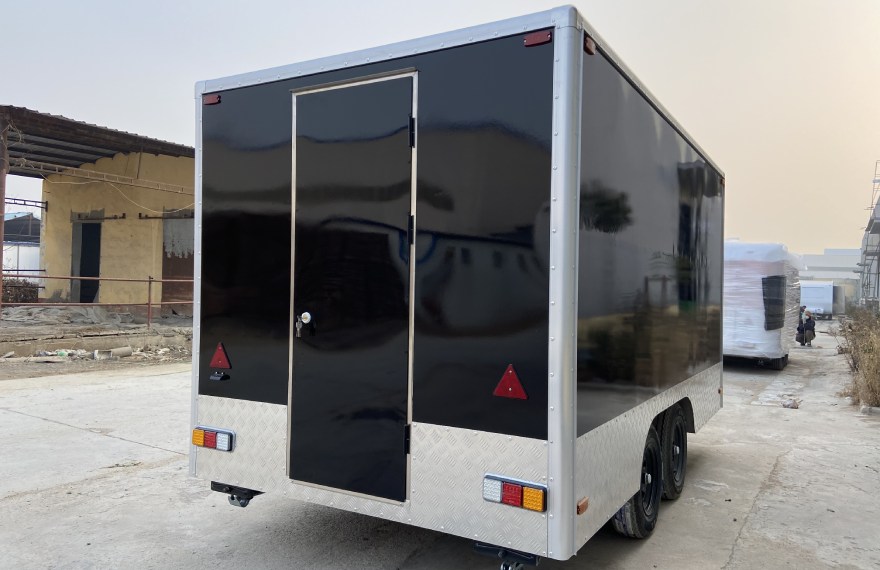 cheap custom fast food trailer for sale